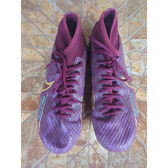 Nike Zoom Mercurial Superfly 9 Academy Turf Mens Size 6.5 DR9347-694 Pre-owned - Picture 3 of 6